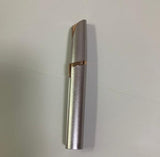 Mini Electric Eyebrow Trimmer, Lipstick Brows Pen Hair Remover, Painless Eyebrow Razor Epilator with LED Light