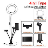 8 inch LED Selfie Ring Light Kit