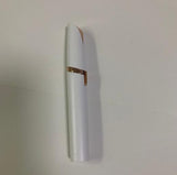 Mini Electric Eyebrow Trimmer, Lipstick Brows Pen Hair Remover, Painless Eyebrow Razor Epilator with LED Light