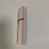 Mini Electric Eyebrow Trimmer, Lipstick Brows Pen Hair Remover, Painless Eyebrow Razor Epilator with LED Light