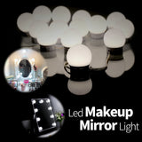 Adjustable 10 Bulbs Vanity Mirror