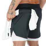 Double-Deck Athletic Shorts