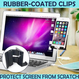 Adjustable Computer Screen Side Phone Holder