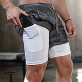 Double-Deck Athletic Shorts