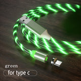 Magnetic Luminous Lighting USB Charging Mobile Phone Cable